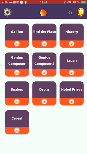 Knowledge Quiz Screenshot 2