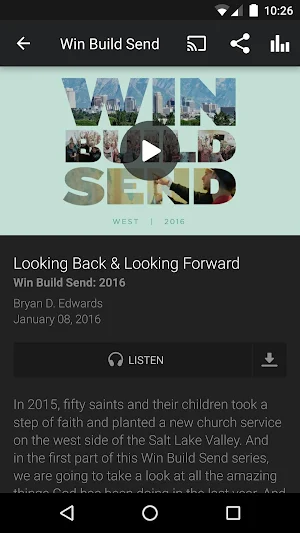 The Rock Church App Screenshot 2