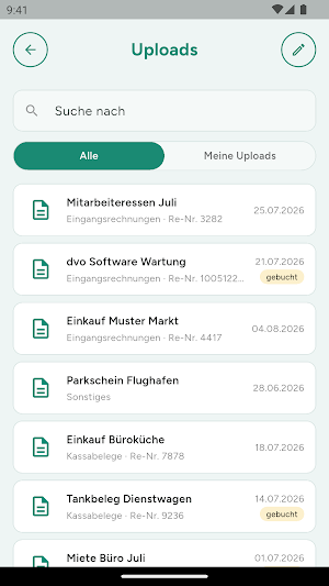 BelegBox Screenshot 3