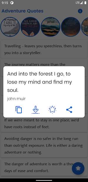 Adventure Quotes and Sayings Screenshot 3