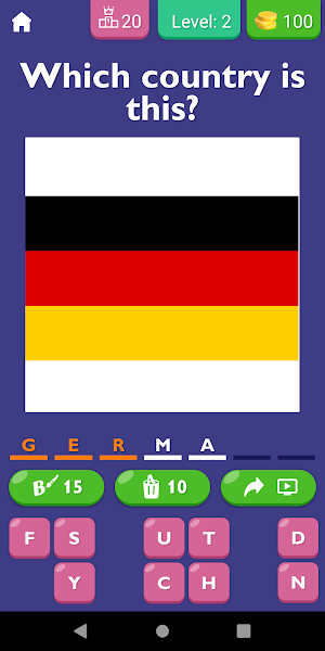 Guess Europe Countries Flags Screenshot 2