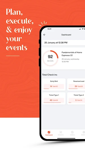 Eventz Organizer Screenshot 1