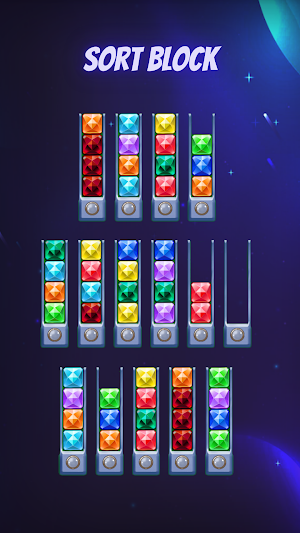 Block Sort Puz: Color Sorting Screenshot 0