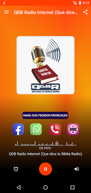 QDB Radio Internet Screenshot 1