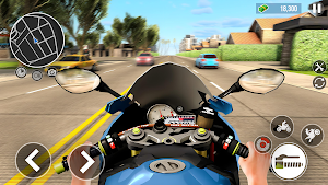 Real Moto Bike Rider Simulator Screenshot 1