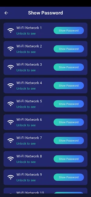 Unlock WiFi Password Screenshot 1