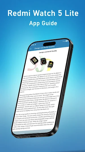 Redmi Watch 5 Lite App Guide Screenshot 2