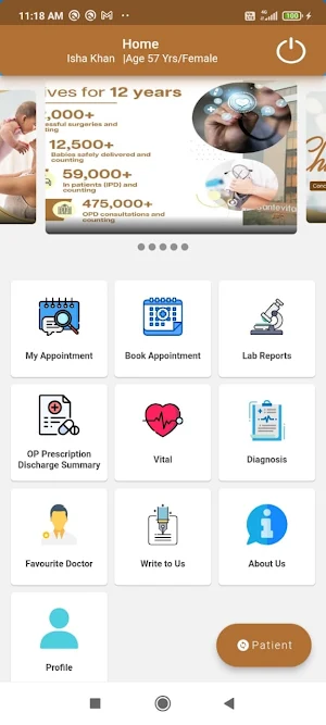 Santevita Patient App Screenshot 1