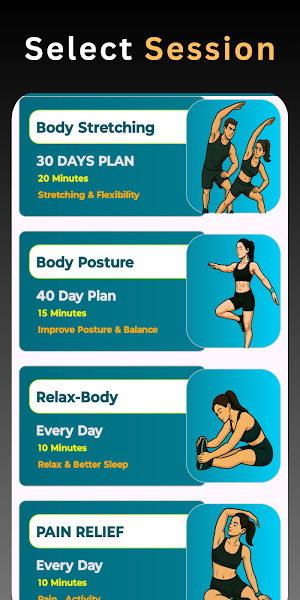 Stretching Exercise－Flexibile Screenshot 1