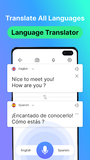 Translate All Languages App Screenshot 1