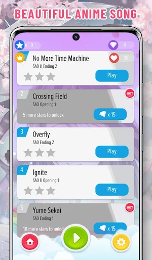 Piano Anime Music Tiles Screenshot 2