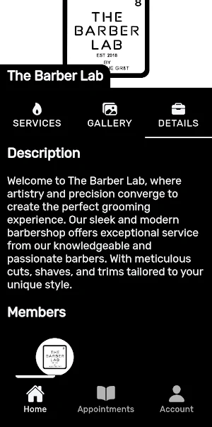 The Barber Lab Screenshot 2
