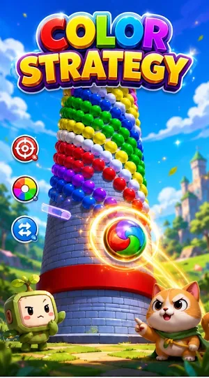 Bubble Spin Tower Screenshot 2
