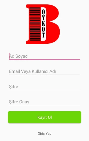 Boykot Okuyucu Screenshot 1
