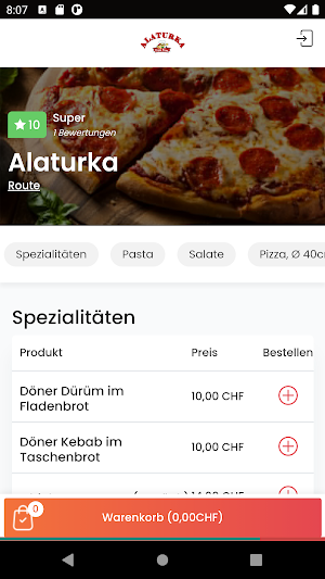 Pizza Alaturka Screenshot 1