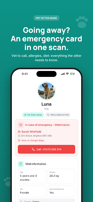 Animoo: Pet Health Record Screenshot 2
