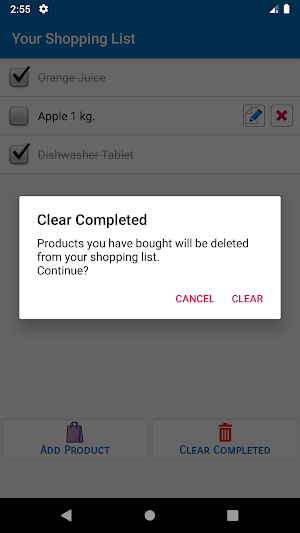 Shopping List Screenshot 3