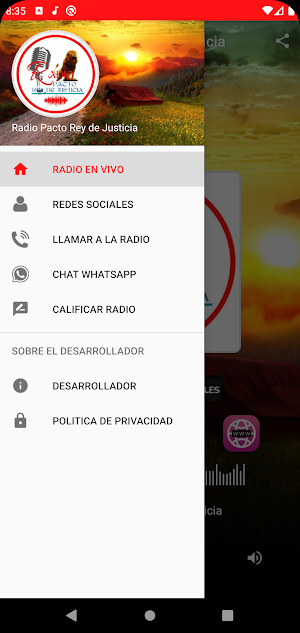 Radio Pacto Rey de Justicia Screenshot 2