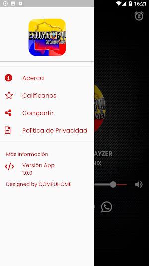 Ecuador Radio HD Screenshot 1