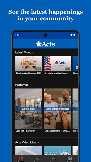 Acts Fairhaven Screenshot 1