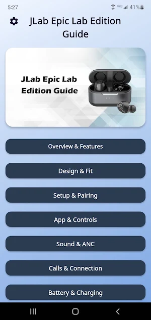JLab Epic Lab Edition Guide Screenshot 1