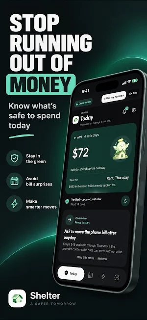 Shelter: Payday Budget Planner Screenshot 0