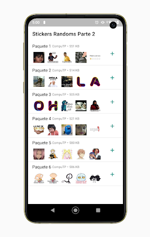 Stickers Randoms Parte 2 Screenshot 0
