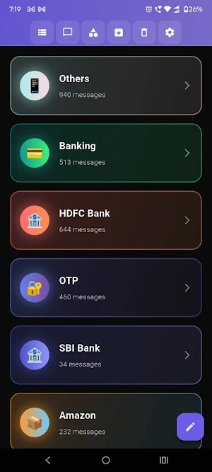 Prime Sms Screenshot 1