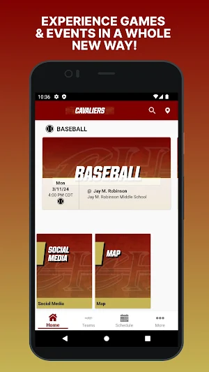 CHMS Cavaliers Screenshot 0