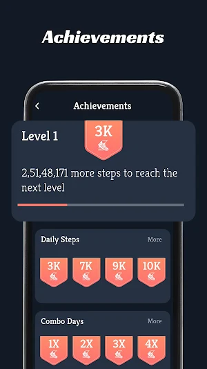 Pedometer - ColorsFit Screenshot 2