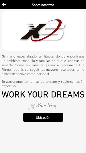 XS FITNESS CENTER Screenshot 2