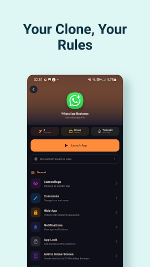 Clonify: Multiple Accounts Screenshot 1