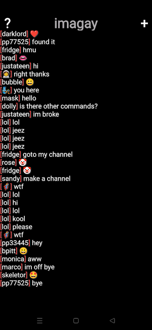 Gay Chat Screenshot 0