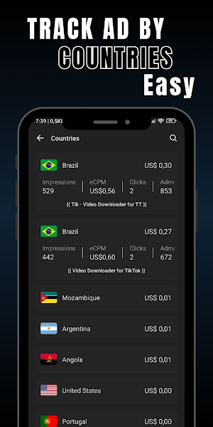 Dashly: AdMobile Earnings Dash Screenshot 3