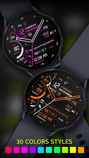 Chester Neo Analog watch face Screenshot 1