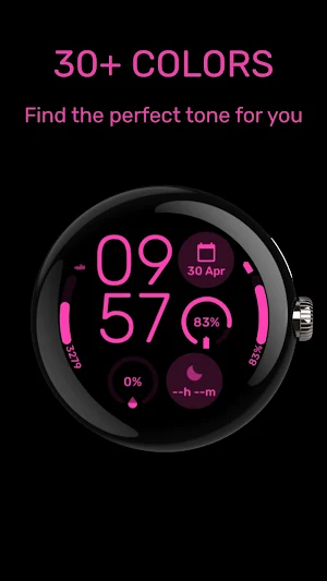 Infocenter -  WearOS Watchface Screenshot 2