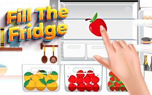 Fill The Fridge Sorting Games Screenshot 0