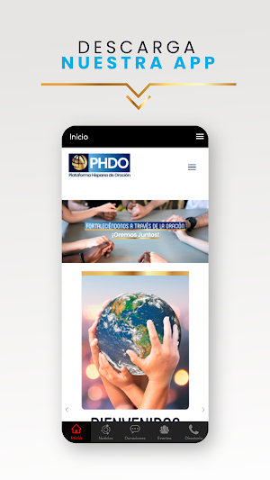 Plataforma Hispana de Oracion Screenshot 0