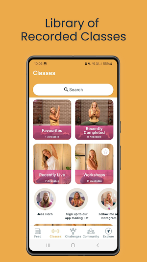 Jess Horn Yoga Screenshot 3