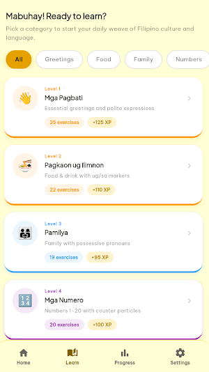 Filipino Languages Screenshot 1