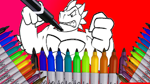 Goo Jit Zu Coloring Book Screenshot 0