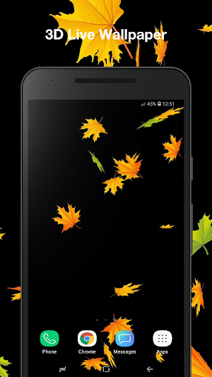 Autumn Leaves Wallpaper Pro Screenshot 0