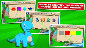 Dino Kindergarten Fun Games Screenshot 1