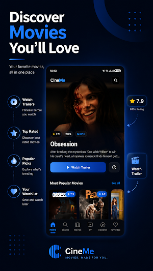 CineMe Screenshot 0