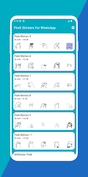 Flork Stickers for WhatsApp Screenshot 3