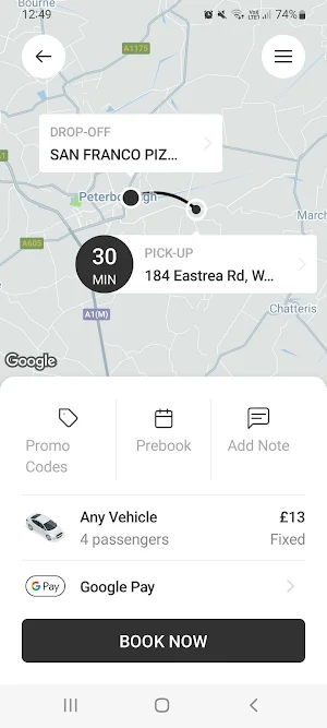Swift Transport Screenshot 2