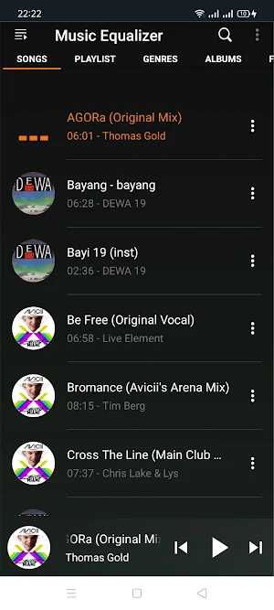 Arena Music Player Screenshot 1