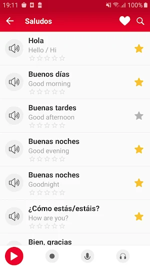 Learn Spanish Awabe Screenshot 1
