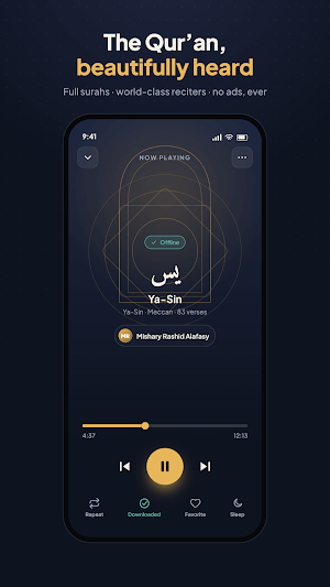 Quran Audio - Listen Offline Screenshot 0