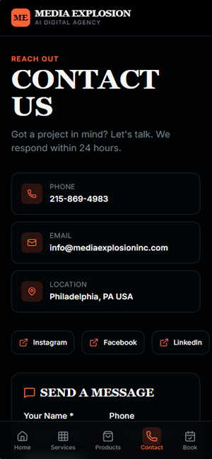 Media Explosion Inc Screenshot 2